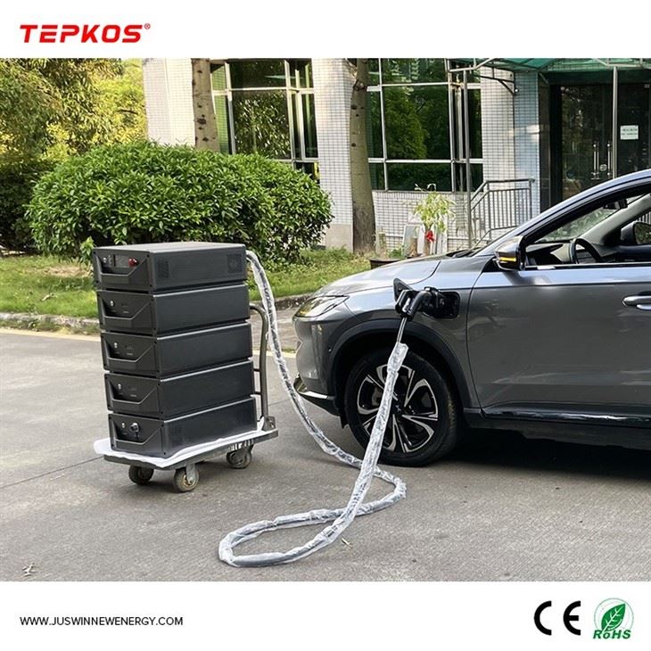 Stacked Lithium Battery Ev Charger